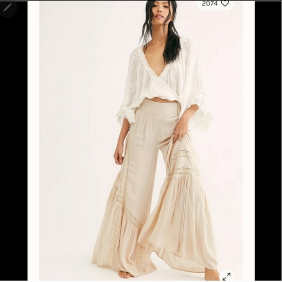 OFFER $68! NWT Free People Lace Pants - Picture 7 of 7